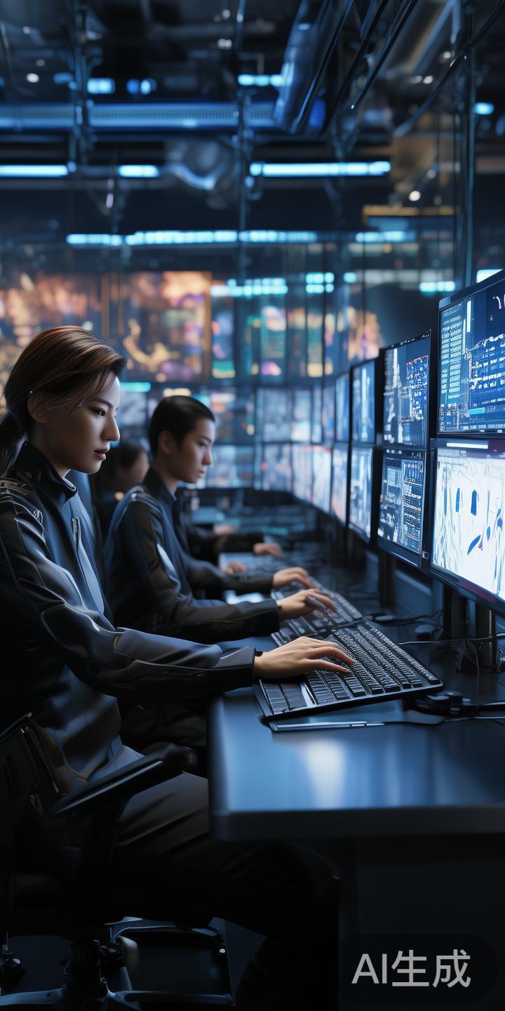 同时，后台风控团队的作用不可忽视。他们通过多层次、